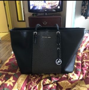 Large Michael Kors micro stud handbag